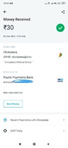 Chota Beta App Refer Earn Free PayTM Cash