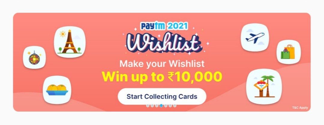 PayTM 2021 Wishlist