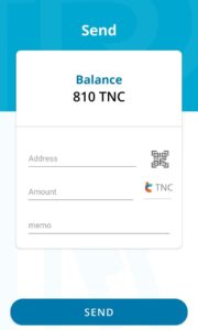 Withdraw TNC Tokens PayTM Wallet