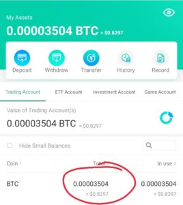 Withdraw TNC Tokens PayTM Wallet