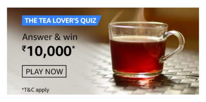 Amazon Tea Lover's Quiz Answers