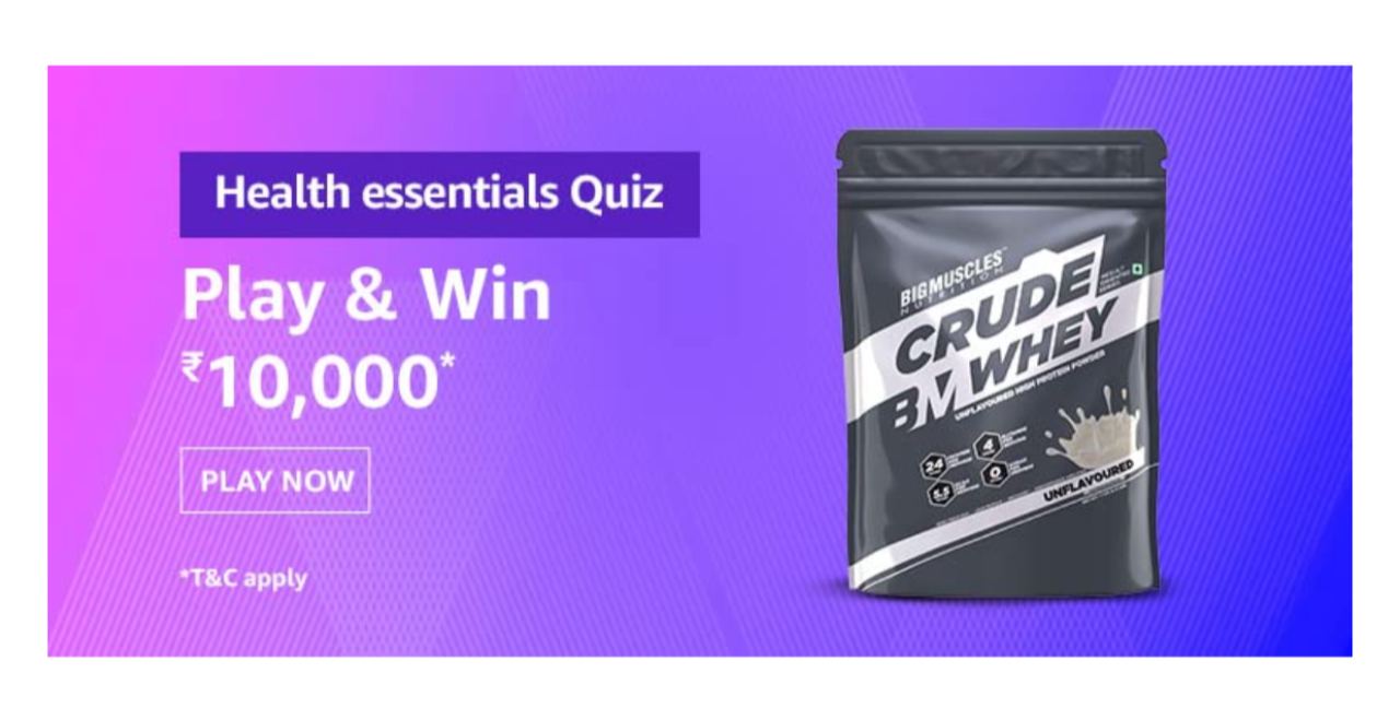 Amazon Health Essentials Quiz Answers