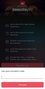 Zomato Pro Gift 3 Months Membership Free