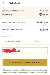 India Gold App Refer Earn