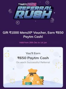 TimesPrime Referral Code