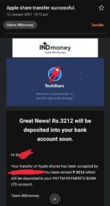 Withdraw IND Coins Stock Money In Bank