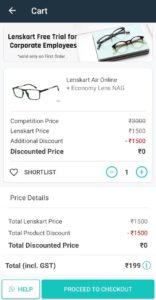 Lenskart Free Eyeglasses Corporate Trial Offer