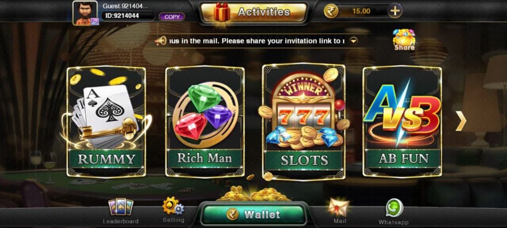 Vegas Fun WinGo 365 Club App Refer Earn