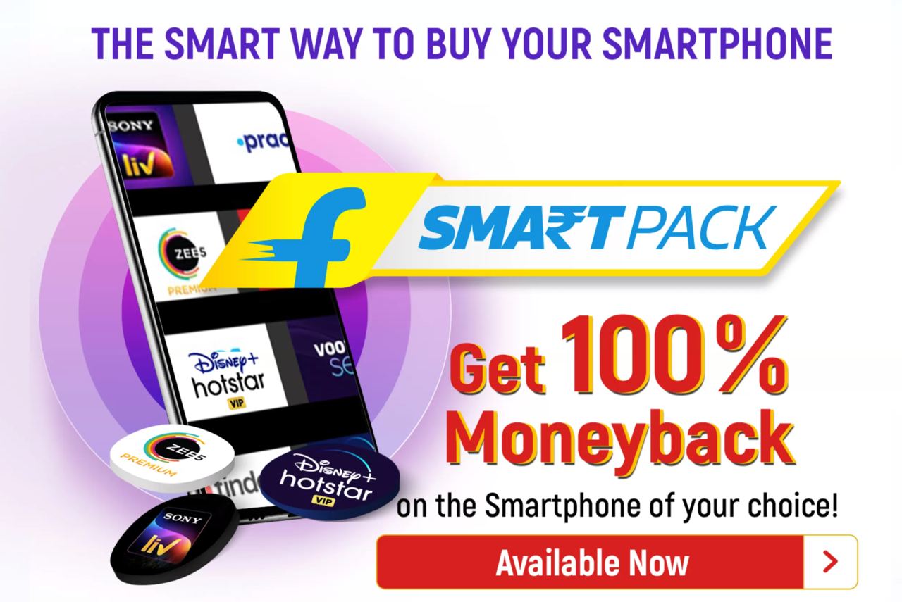 Flipkart Smartpack 100% Money Back Offer