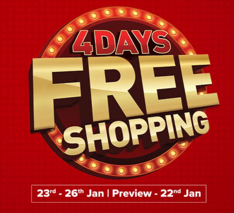 Central 4 Days Free Shopping