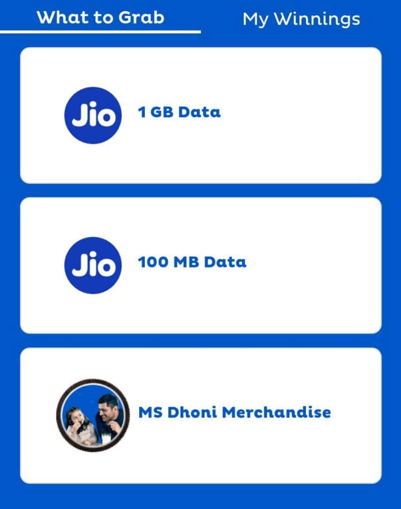 MyJio Oreo Play Pledge Offer - Get Jio Free Data