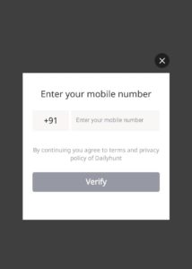 Dailyhunt App Refer Earn Free PayTM Cash