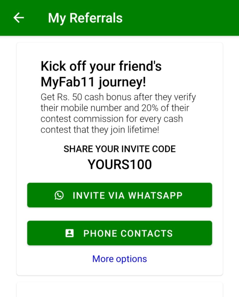 Myfab11 Invite Code