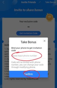 TokenPocket Air Drop TPT Token Refer Earn