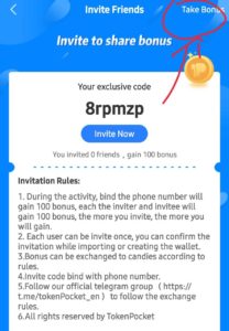 TokenPocket Air Drop TPT Token Refer Earn