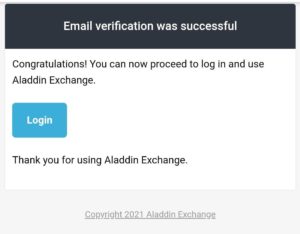 Aladdin25 Refer Earn TNC Tokens