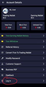 Admiral Option App Refer Earn Free TRX