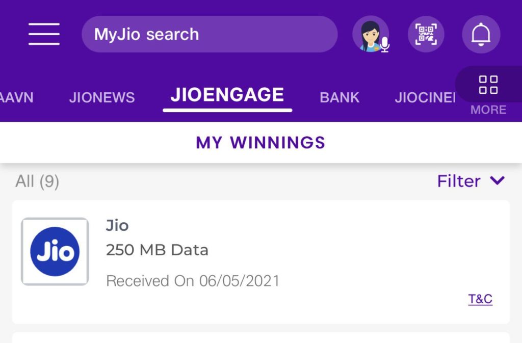 Free 1 GB/250 MB Jio Data From Jio Cadbury Dairy Milk Offer