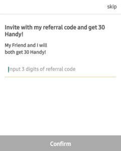 Handy Pick App Referral Code