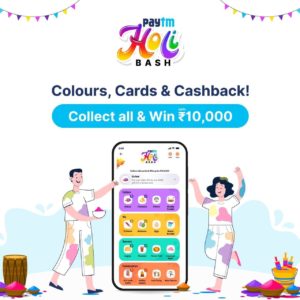 PayTM Holi Bash Offer