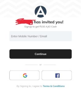 Ajip Referral Code