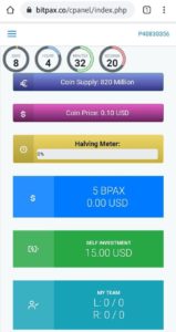 BitPax BPAX Tokens Air Drop