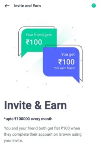 Groww App Referral Code Invite Earn