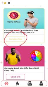 Flame App Refer Earn Free PayTM Cash