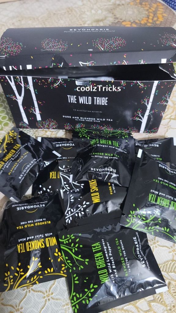 Get 15 Sachets Of The Wild Tribe Assorted Premium Tea Pyramids For Free