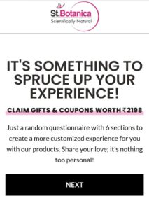 Free Sample St Botanica Biotin Collagen Hair Shampoo Conditioner