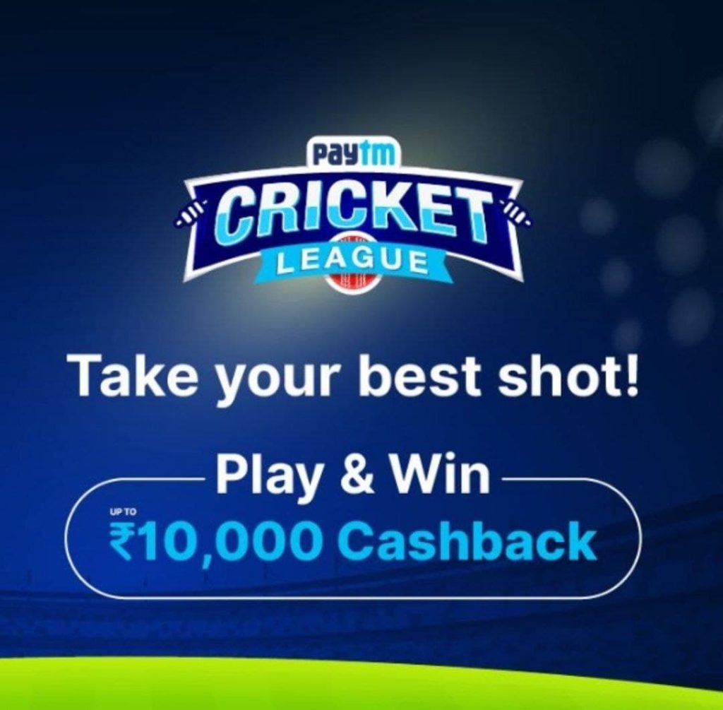 PayTM Cricket League Offer