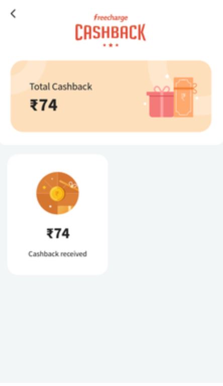 Freecharge Recharge cashback Offer