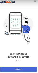 CoinDCX Go Free Bitcoins
