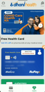 Dhani COVID-19 Health Care Kit Free