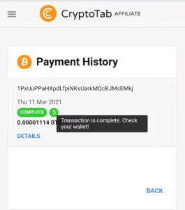 CryptoTab Browser Pro Refer Earn