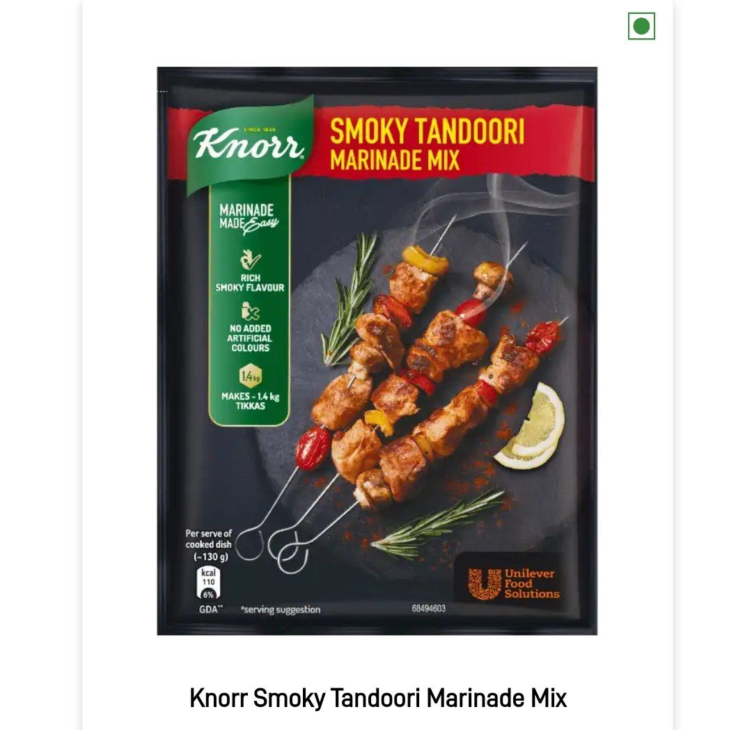 Knorr Masala Mix Free Sample