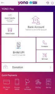 SBI YONO UPI Cashback Offer