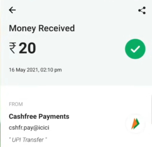 Ludo Tez App Payment Proof