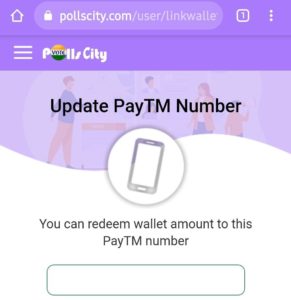 Pollscity Refer Earn Free PayTM Cash