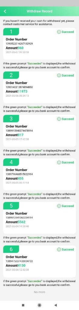 Spykke Travel Power Bank App Payment Proof