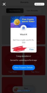 MyAirtel App Wazirx Token Offer