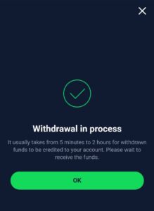 Trade Using StormGain and Withdraw
