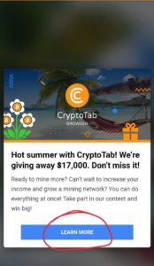 CryptoTab Browser Pro Refer Earn