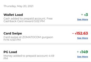 Zomato Dhani Free Cashback Card Offer