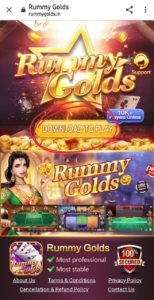 Rummy Golds App Refer Earn