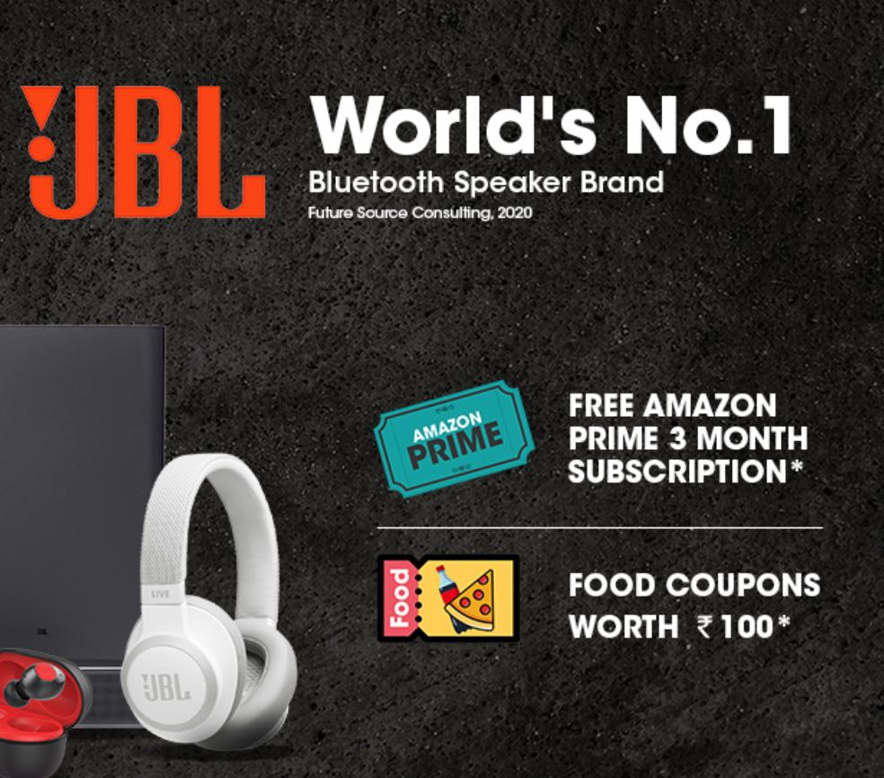 JBL Amazon Prime Offer