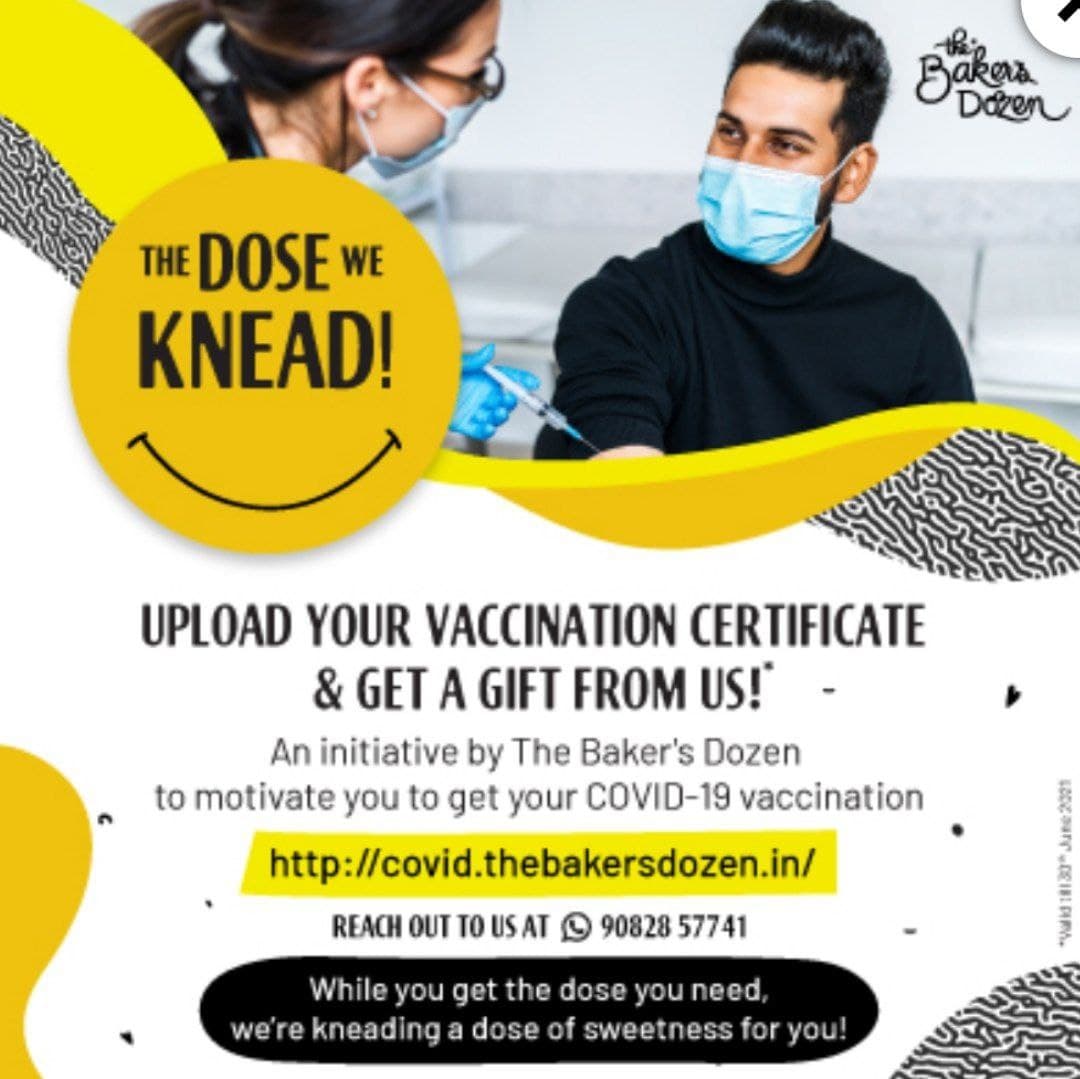The Bakers Dozen Vaccination Gift Offer