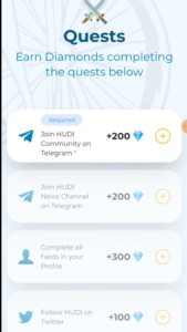 Complete Tasks & Earn Unlimited HUDI Tokens