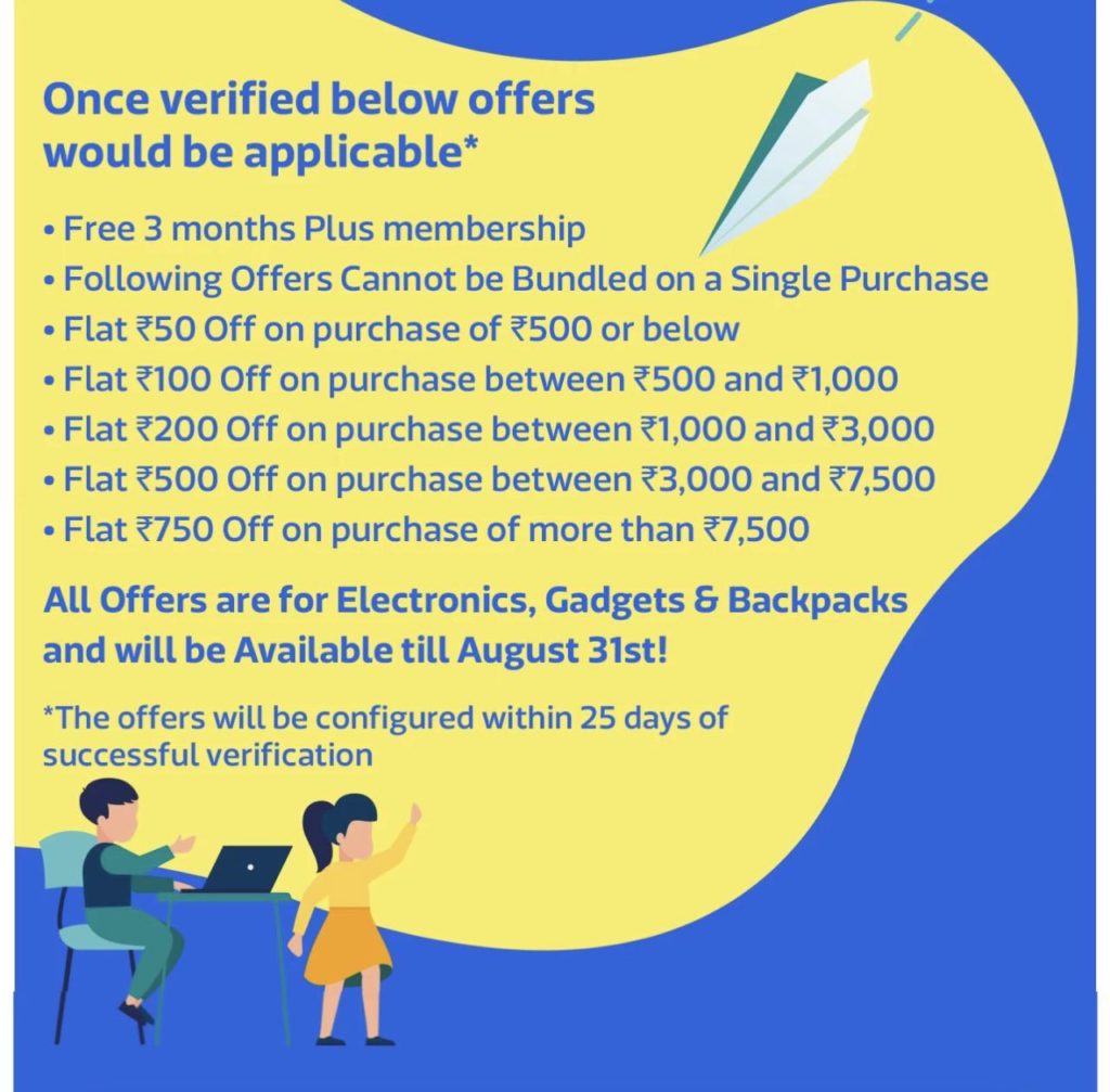 Flipkart Student Offer