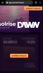DAWN Solrise Finance Airdrop